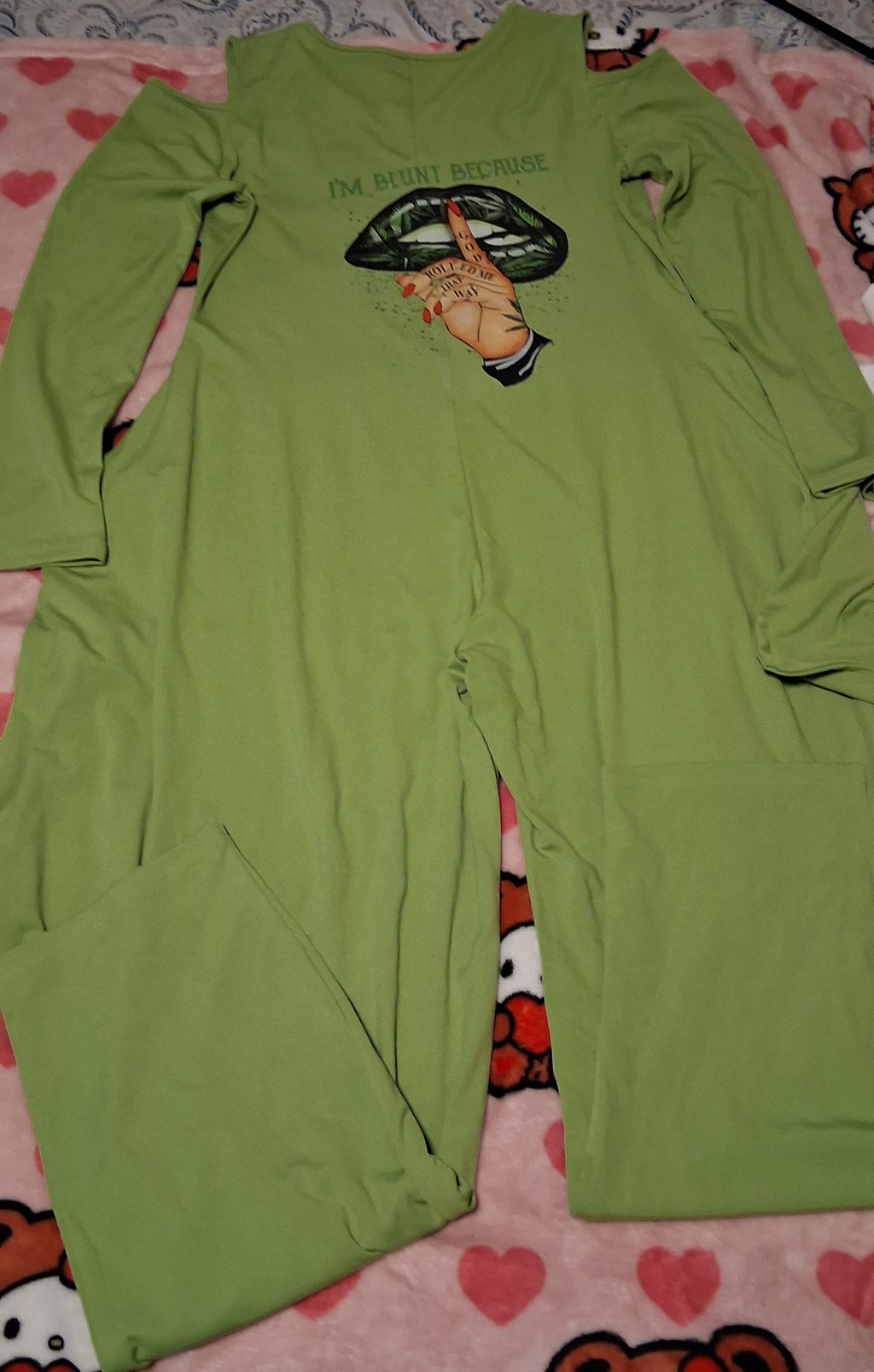 Custom Green Full Body Fashion Suit