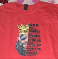 Melanin King Christian Tee